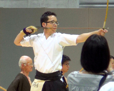 写真：第６６回全日本弓道大会