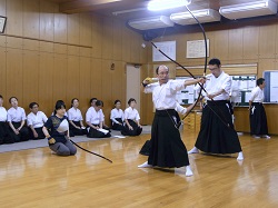 写真：体育の日・弓道祭り2015