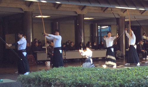 写真：第６６回東京都支部対抗弓道大会