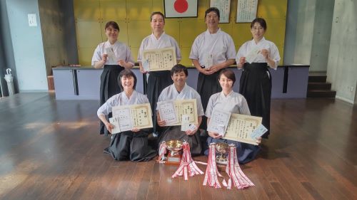写真：284回月例会春季弓道選手権大会